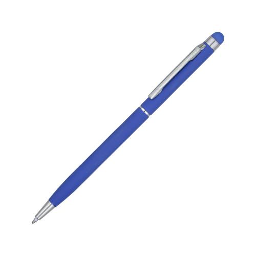 Ручка-стилус шариковая Jucy Soft с покрытием soft touch; - купить бизнесс-сувениры в Воронеже