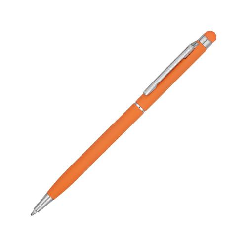 Ручка-стилус шариковая Jucy Soft с покрытием soft touch; - купить бизнесс-сувениры в Воронеже