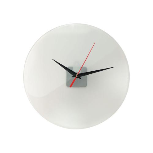 Часы настенные круглые из стекла 28 см Thames; - купить подарки с логотипом в Воронеже