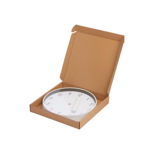 Пластиковые настенные часы  диаметр 30 см Carte blanche; - купить подарки с логотипом в Воронеже