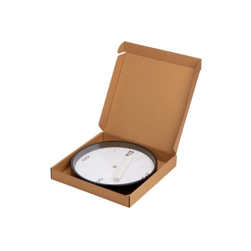 Алюминиевые настенные часы, диаметр 30,5 см Zen; - купить именные сувениры в Воронеже