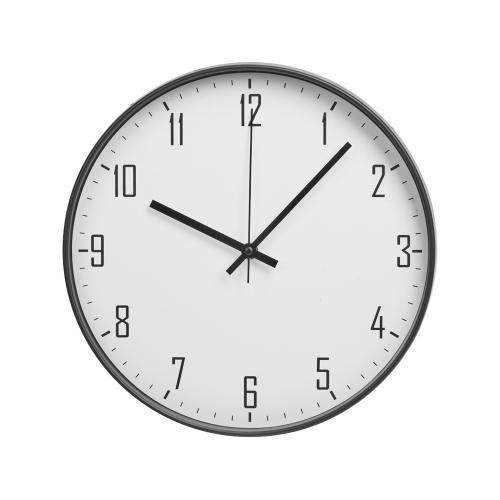 Пластиковые настенные часы  диаметр 30 см Carte blanche; - купить необычные подарки в Воронеже