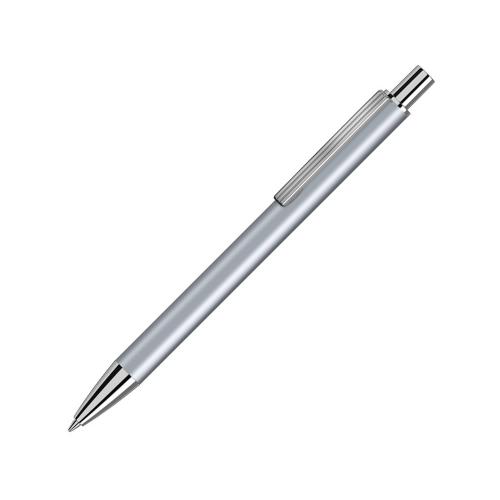 Металлическая автоматическая шариковая ручка Groove, серебристый