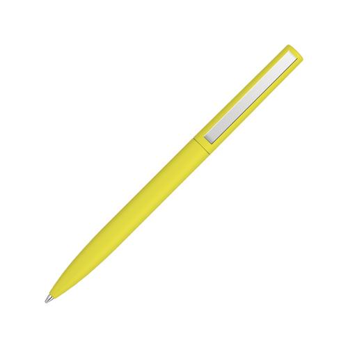 Шариковая ручка  Bright F Gum soft-touch, желтый