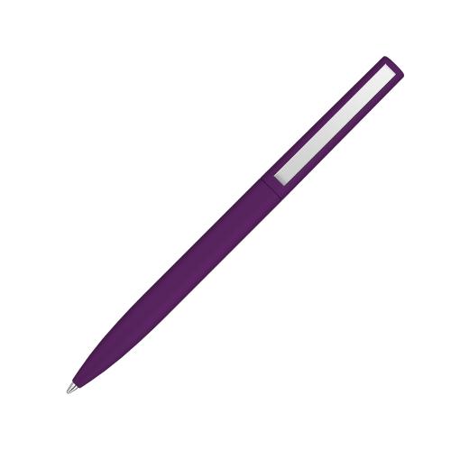 Шариковая ручка  Bright F Gum soft-touch, фиолетовый