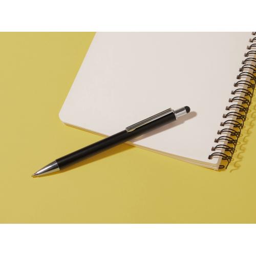 Ручка металлическая шариковая Groove Touch Recy; - купить подарки с логотипом в Воронеже