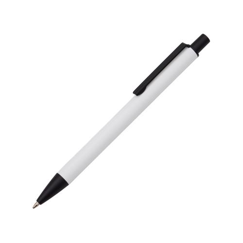 Ручка металлическая шариковая Groove M Recy, белый