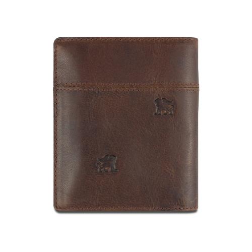 Бумажник Mano Don Leon, натуральная кожа в коричневом цвете, 9,7 х 11; - купить необычные подарки в Воронеже