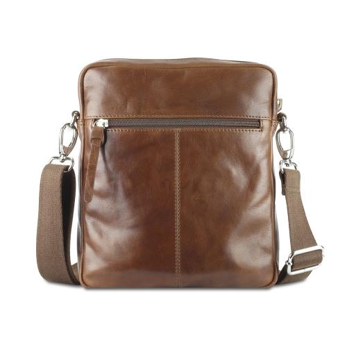 Сумка через плечо Mano Don Luca, натуральная кожа в коньячном цвете, 23 х 26,5 х 4; - купить необычные подарки в Воронеже