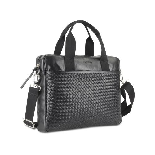 Сумка Mano Don Luca, натуральная кожа в черном цвете; - купить необычные сувениры в Воронеже