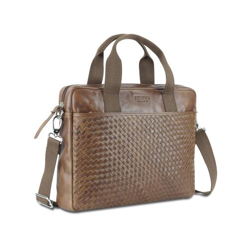 Сумка Mano Don Luca, натуральная кожа в коньячном цвете; - купить необычные сувениры в Воронеже