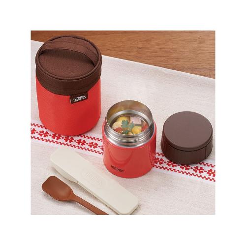 Термос из нерж. стали для еды тм THERMOS JBQ-400-PCH 0.4L; - купить подарки с логотипом в Воронеже