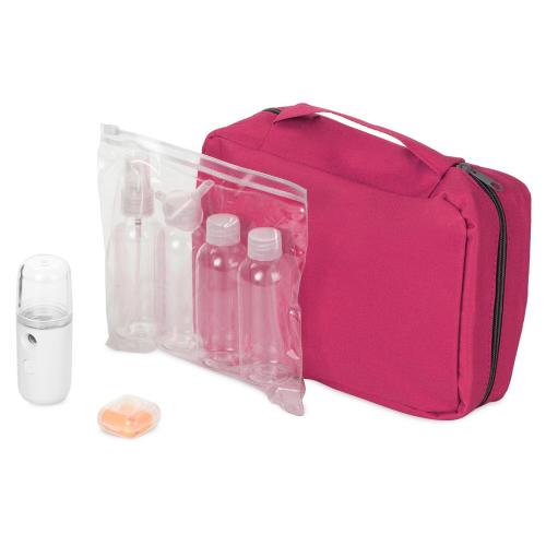 Набор для путешествий Fly away, фуксия