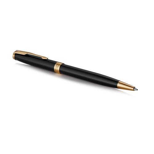 Ручка шариковая Parker Sonnet Core Black Lacquer GT; - купить необычные подарки в Воронеже