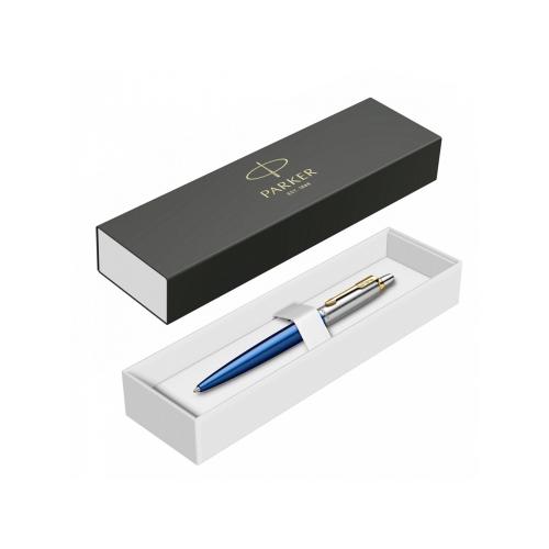 Шариковая ручка Parker Jotter SE 135 Lacquer Blue St.Steel GT, стержень: M, цвет чернил : blue; - купить необычные подарки в Воронеже