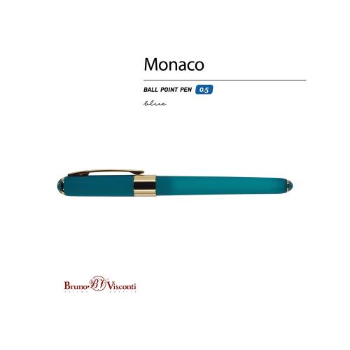 Ручка пластиковая шариковая Monaco, 0,5мм, синие чернила; - купить необычные подарки в Воронеже