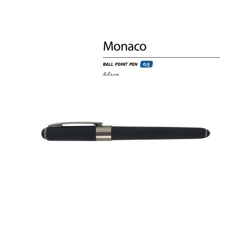 Ручка пластиковая шариковая Monaco, 0,5мм, синие чернила; - купить необычные подарки в Воронеже