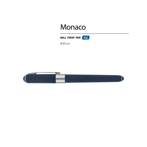 Ручка пластиковая шариковая Monaco, 0,5мм, синие чернила; - купить необычные подарки в Воронеже
