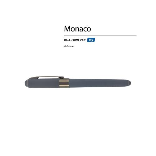 Ручка пластиковая шариковая Monaco, 0,5мм, синие чернила; - купить необычные подарки в Воронеже