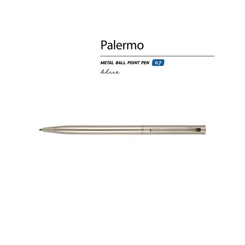 Ручка шариковая автоматическая BrunoVisconti® PALERMO цвет корпуса шампань; - купить необычные подарки в Воронеже