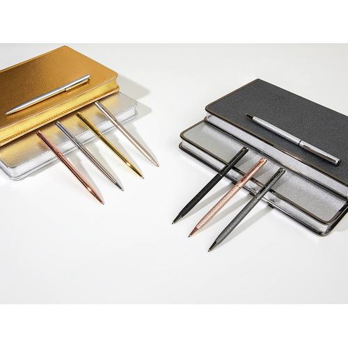 Ручка шариковая автоматическая BrunoVisconti® PALERMO цвет корпуса розовое золото; - купить необычные сувениры в Воронеже