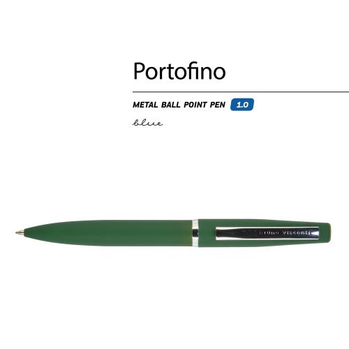 Ручка металлическая шариковая Portofino, софт-тач, 1.0 мм; - купить необычные подарки в Воронеже