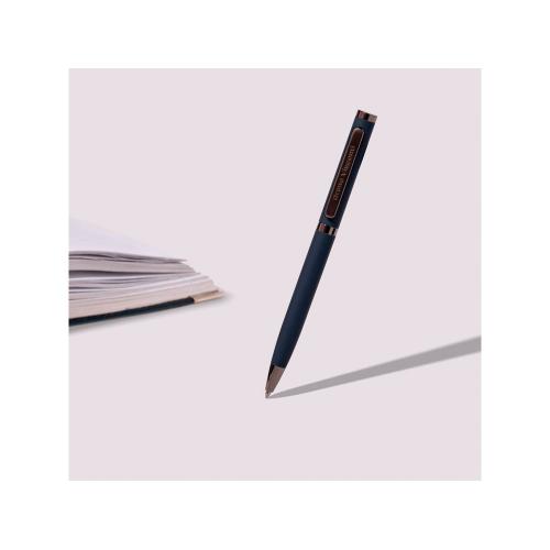 Ручка Firenze шариковая автоматическая софт-тач; - купить именные сувениры в Воронеже