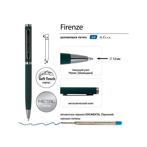 Ручка Firenze шариковая автоматическая софт-тач; - купить необычные сувениры в Воронеже