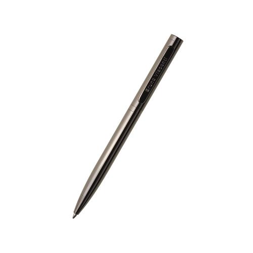 Ручка Firenze шариковая автоматическая, вороненая сталь