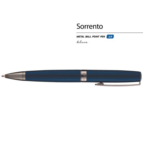 Ручка металлическая шариковая Sorrento; - купить необычные подарки в Воронеже