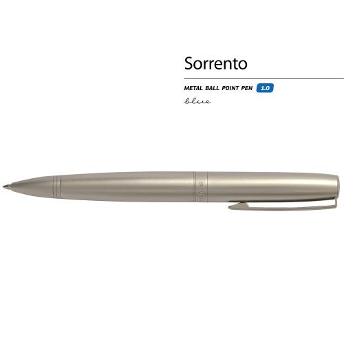 Ручка металлическая шариковая Sorrento; - купить необычные подарки в Воронеже