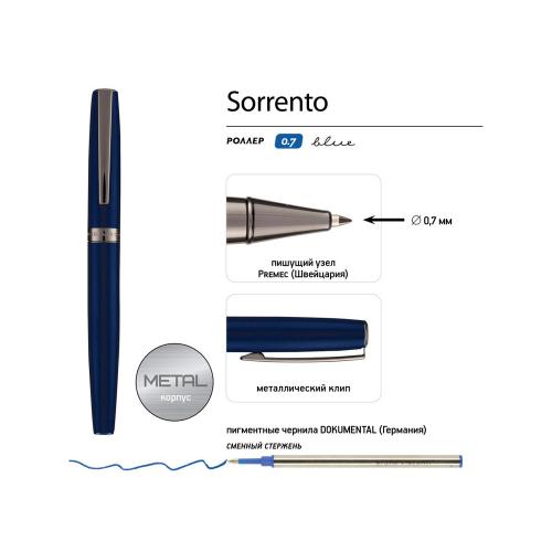 Ручка металлическая роллер  Sorrento; - купить необычные сувениры в Воронеже