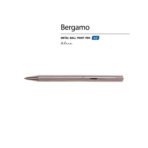 Ручка металлическая шариковая Bergamo; - купить необычные подарки в Воронеже