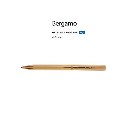 Ручка металлическая шариковая Bergamo; - купить необычные подарки в Воронеже