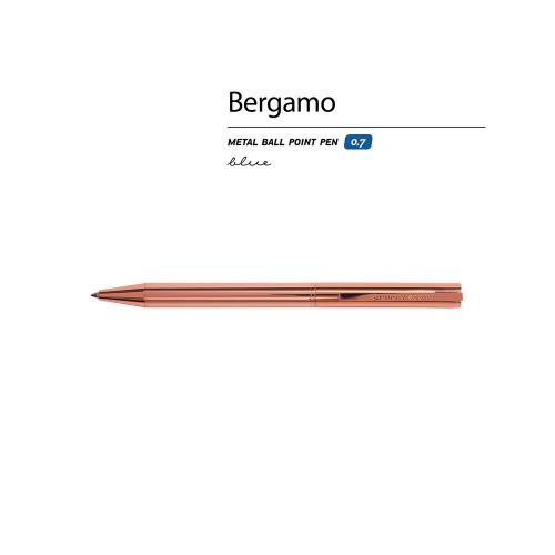 Ручка металлическая шариковая Bergamo; - купить необычные подарки в Воронеже