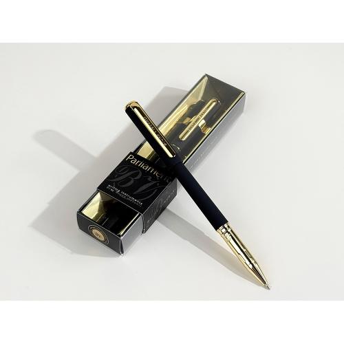 Ручка пластиковая шариковая Parliament, 0,7 мм, синие чернила; - купить подарки с логотипом в Воронеже