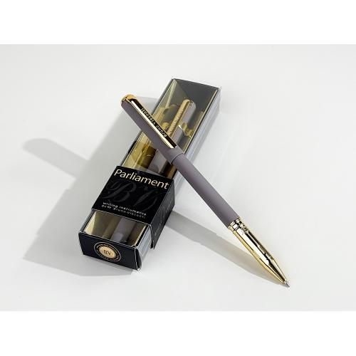 Ручка пластиковая шариковая Parliament, 0,7 мм, синие чернила; - купить подарки с логотипом в Воронеже