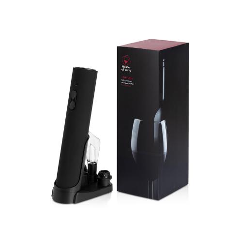 Набор винных аксессуаров 4в1 Savoie с покрытием soft touch; - купить необычные подарки в Воронеже