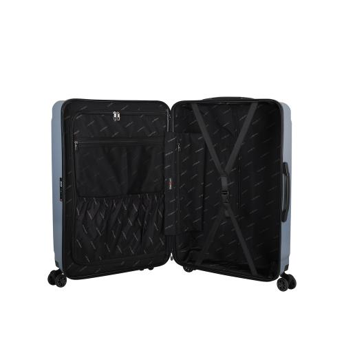 Чемодан Eberhart Craft большой L поликарбонат синий графит 08C-016-428; - купить подарки с логотипом в Воронеже