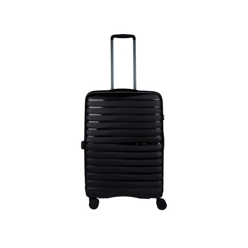 Чемодан Eberhart Dune средний М полипропилен черный 46D-009-424; - купить необычные подарки в Воронеже