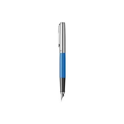 Ручка перьевая Parker Jotter Originals Blue Chrom CT, перо: F, цвет чернил: blue; - купить необычные подарки в Воронеже