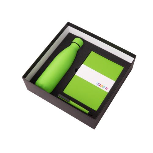 Подарочный набор c блокнотом C1, ручкой и термобутылкой; - купить необычные подарки в Воронеже