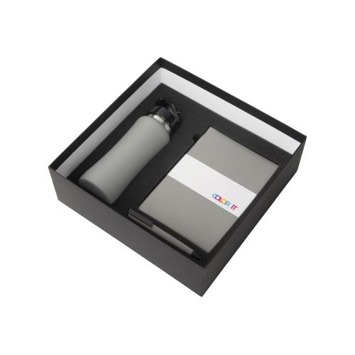 Подарочный набор c блокнотом C1, ручкой и бутылкой; - купить необычные подарки в Воронеже