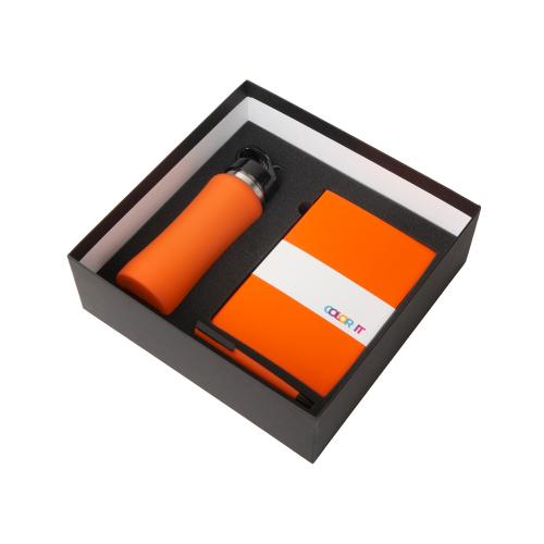 Подарочный набор c блокнотом C3, ручкой и бутылкой; - купить необычные подарки в Воронеже