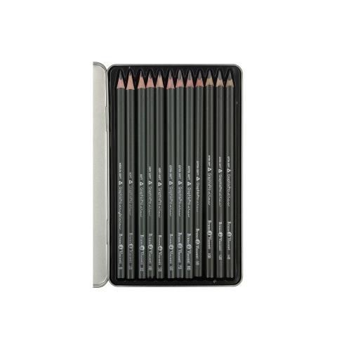 Набор чернографитовых карандашей  Sketch & Art ,12 шт. b-14b; - купить необычные сувениры в Воронеже