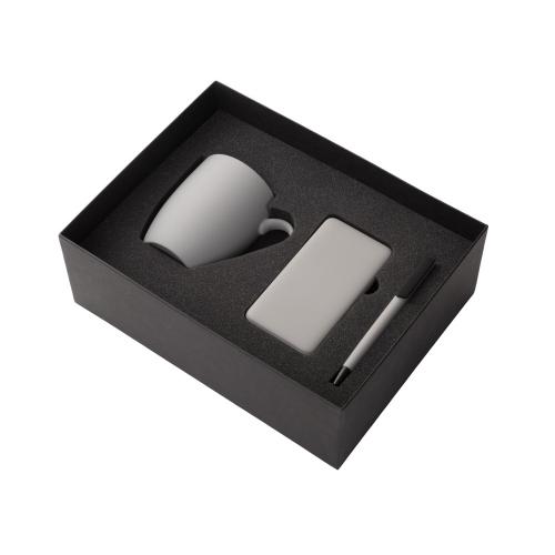 Подарочный набор c кружкой, пластиковой ручкой и повербанком С1, 5000 mAh; - купить необычные подарки в Воронеже
