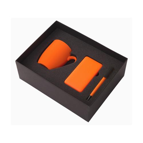Подарочный набор c кружкой, пластиковой ручкой и повербанком С2, 10000 mAh; - купить необычные подарки в Воронеже