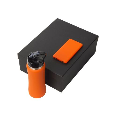 Подарочный набор с бутылкой для воды и повербанком С1, 5000 mAh; - купить необычные подарки в Воронеже