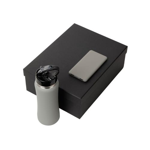 Подарочный набор с бутылкой для воды и повербанком С1, 5000 mAh; - купить необычные подарки в Воронеже