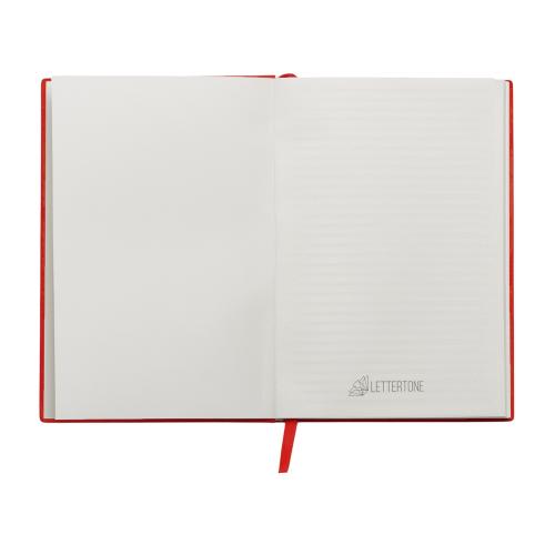 Набор блокнот в гибкой обложке А5 и металлическая шариковая ручка Nabokov; - купить подарки с логотипом в Воронеже